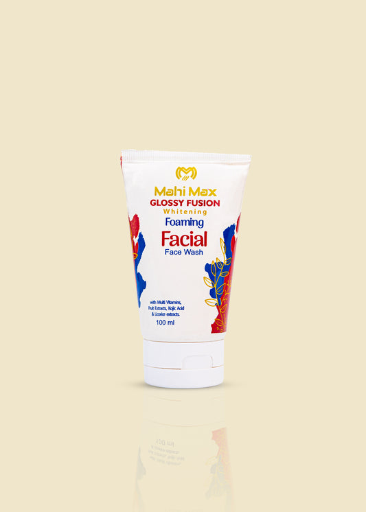 Whitening Foaming Facial Face Wash