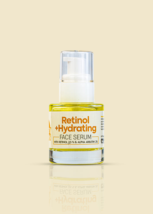 RETINOL+HYDRATING face serum