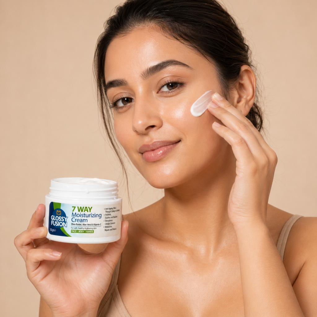 7 Way Moisturizing Cream for deep hydration and glowing soft skin