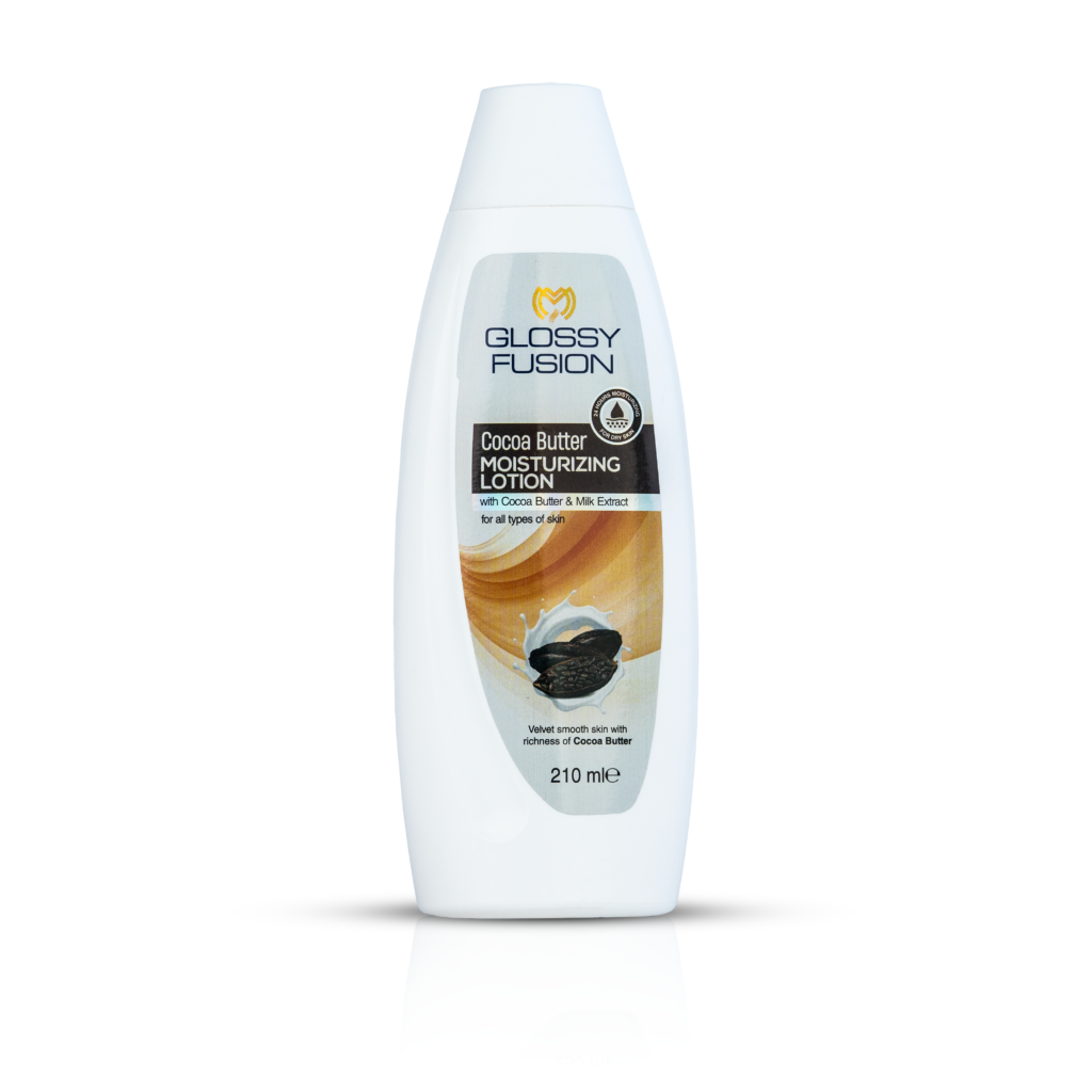 Mahiorganics Cocoa Butter Moisturizing Lotion with milk extract for smooth, hydrated skin