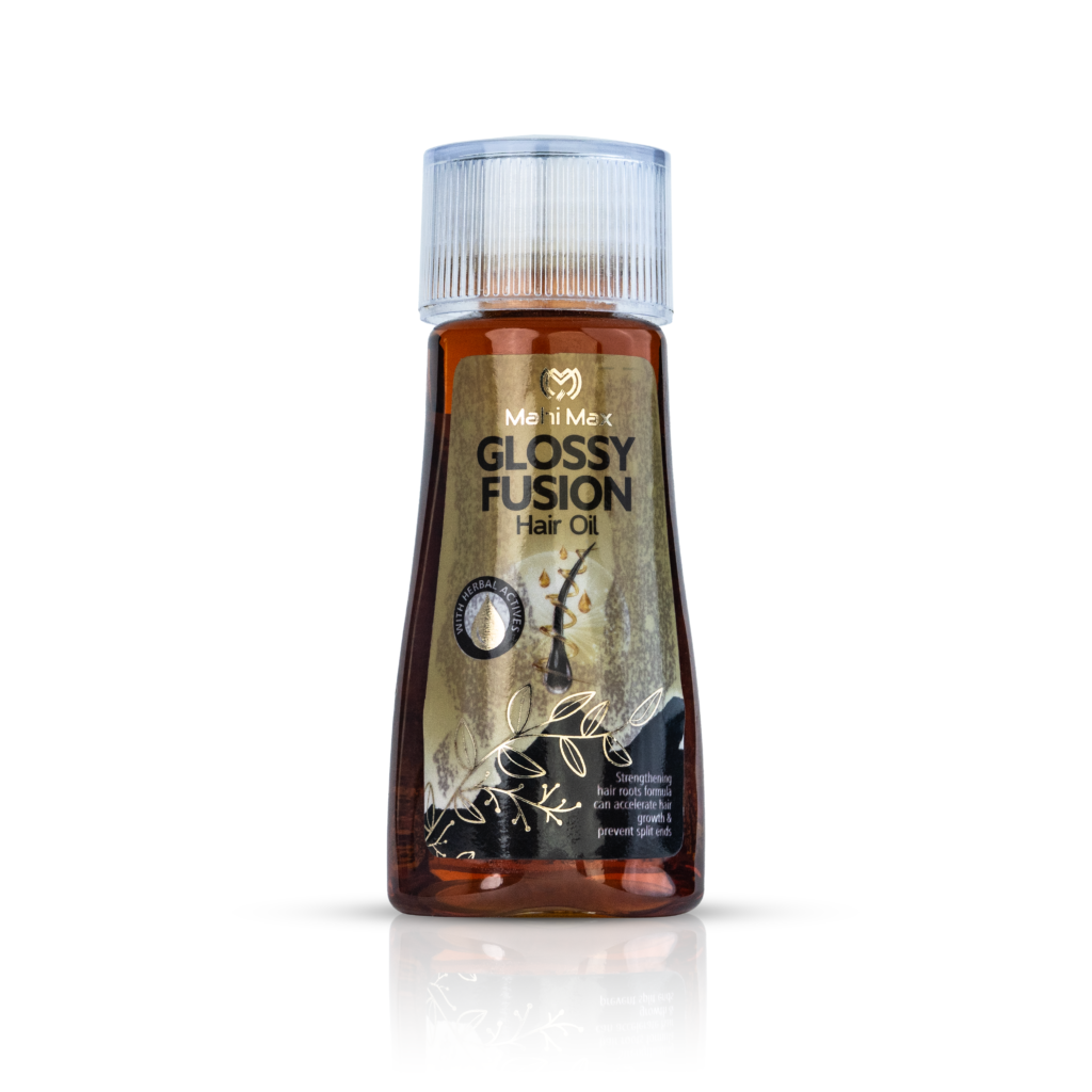Mahiorganics Nourishing Hair Oil for long, strong, shiny hair with coconut and argan oils