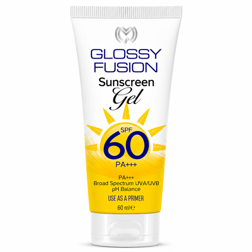 Glossy Fusion Sunscreen Gel SPF 60