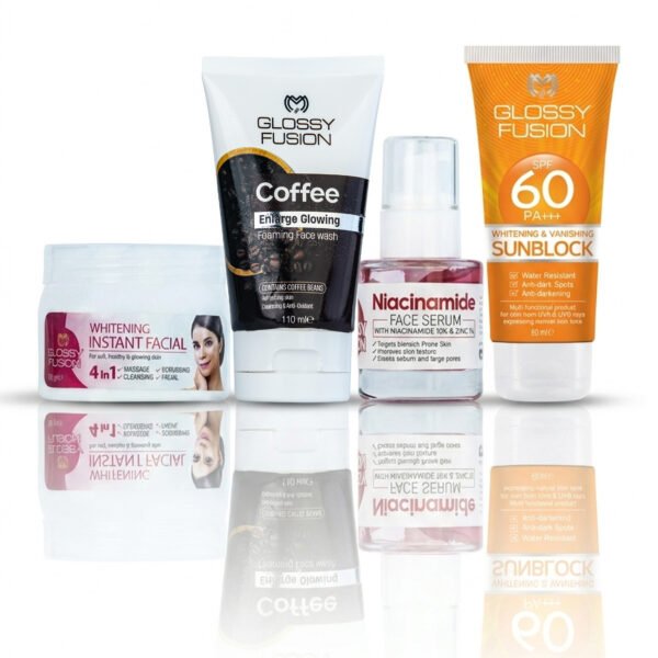 Mahiorganics Complete Skincare Set – Facial, Face Wash, Serum & Sunblock
