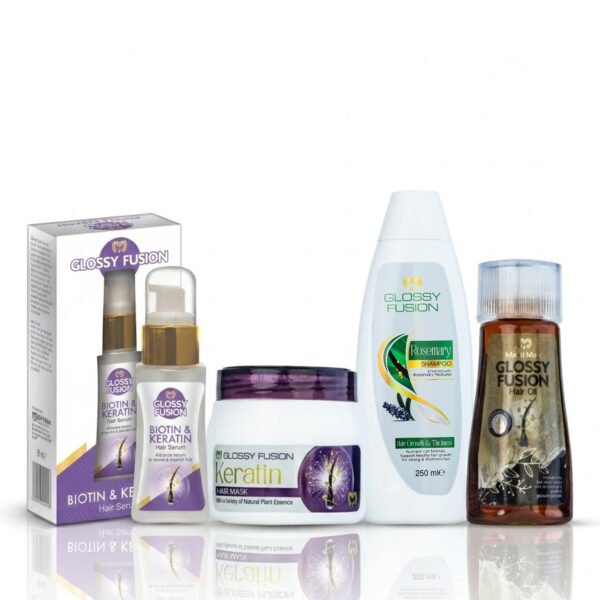 Mahiorganics Complete Hair Care Set – Serum, Mask, Shampoo & Oil