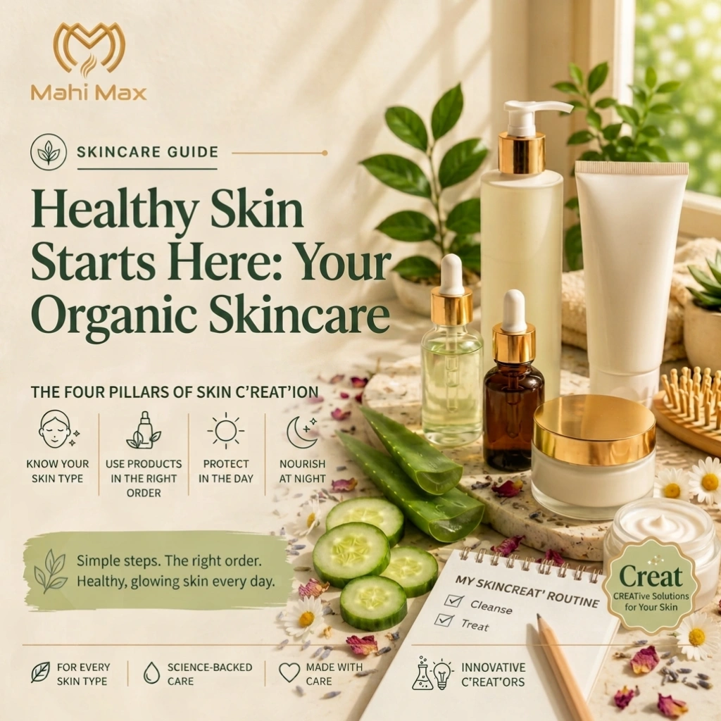 Featured Image of Healthy Skin Starts Here: Your Organic Skincare Guide