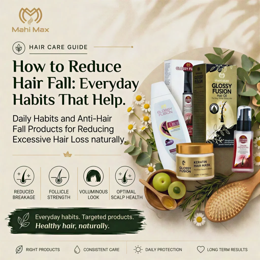 Featured Image of Blog How to Reduce Hair Fall Everyday Habits That Help